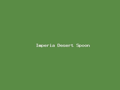 Imperia Desert Spoon