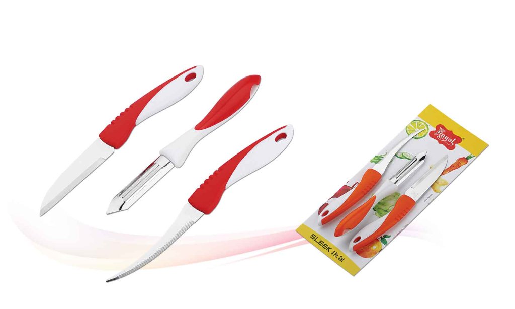 3Pc Knife Set
